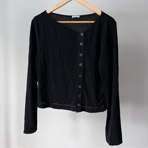 Lattelier Black Blouse